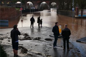 Worcester Floods (series) by Peter Young