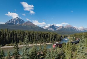 Canadian Rockies (from photo- book by Alan Yeates