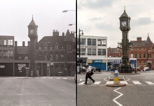 Birmingham Jewelry Quarter (series), then & Now by Kaz Diller
