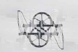 The Big Pit - Industrial Pattern by Heather Mann