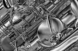 Liquid sax by Sue Abbott